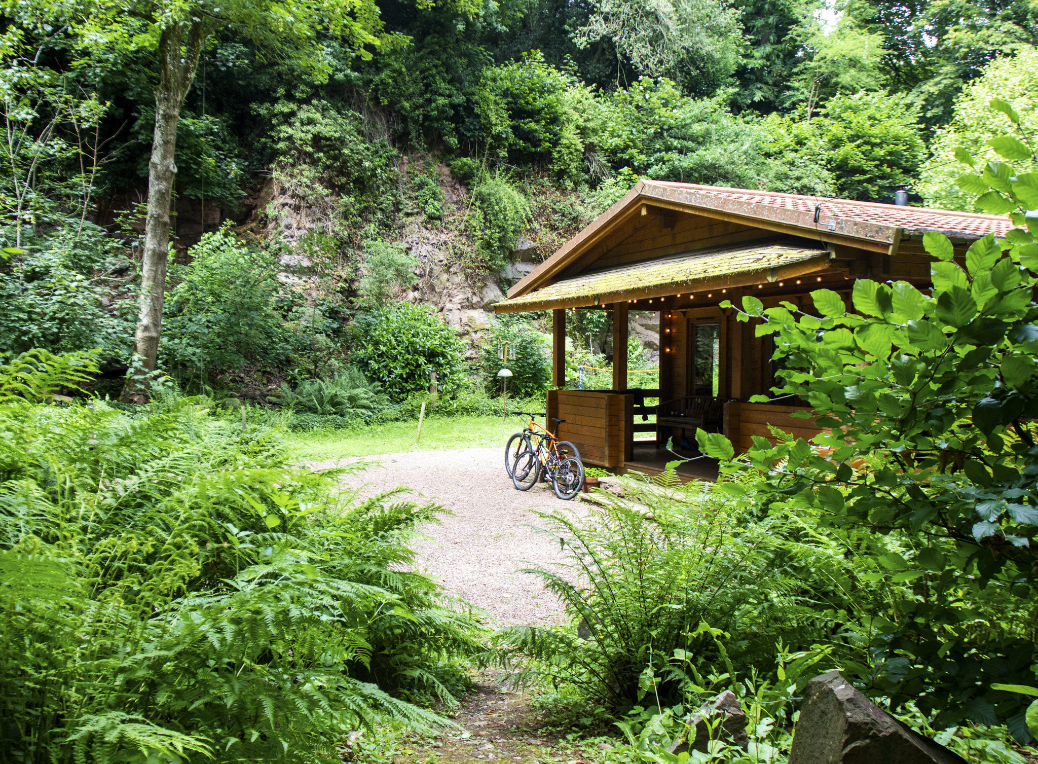 Log Cabin in Somerset : Staying at The Old Quarry